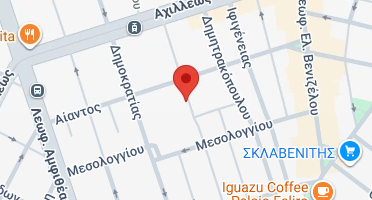 Location of business on map