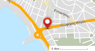 Location of business on map