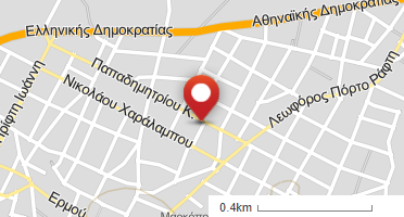 Location of business on map