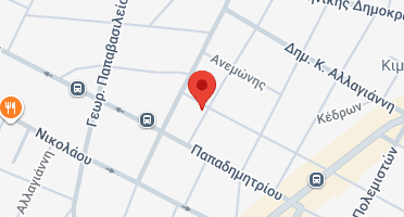 Location of business on map