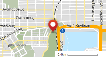 Location of business on map