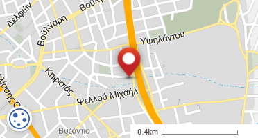 Location of business on map