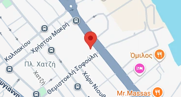 Location of business on map