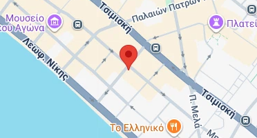 Location of business on map