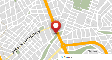 Location of business on map