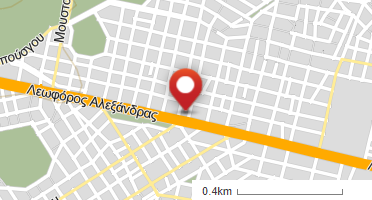 Location of business on map