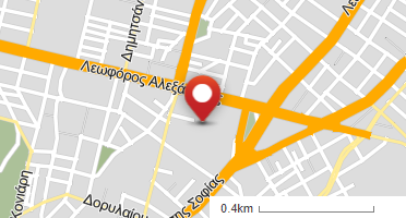 Location of business on map