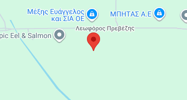 Location of business on map