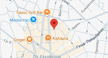 Χάρτης και σημείο της επιχείρησης