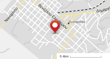 Location of business on map