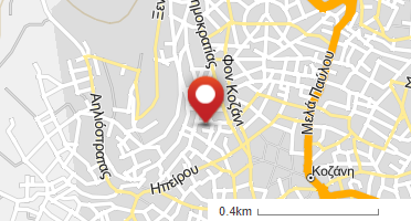 Location of business on map