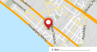 Location of business on map