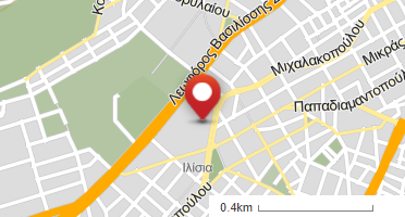 Location of business on map