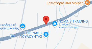 Location of business on map