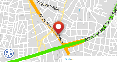 Location of business on map