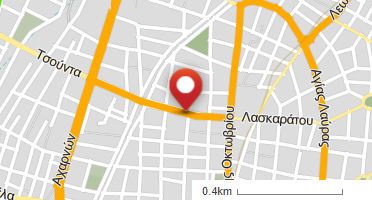 Location of business on map