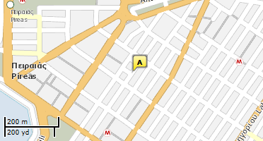 Location of business on map