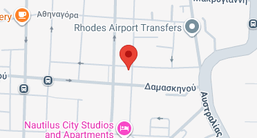 Location of business on map
