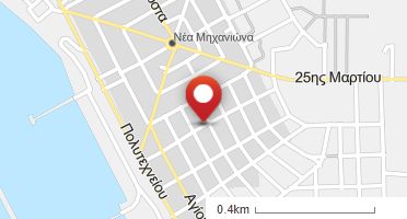 Location of business on map