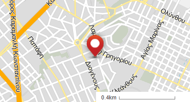 Location of business on map
