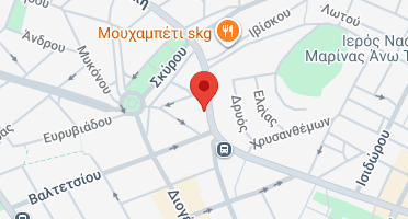 Location of business on map