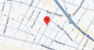Location of business on map