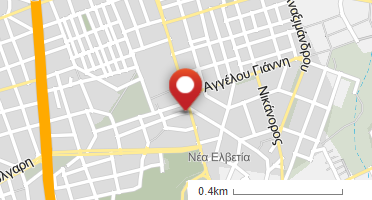 Location of business on map