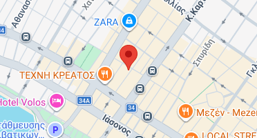 Location of business on map