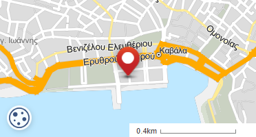 Location of business on map