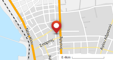 Location of business on map
