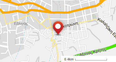 Location of business on map
