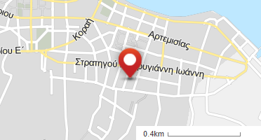 Location of business on map