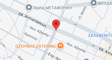 Location of business on map