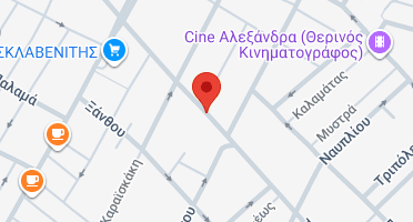 Location of business on map