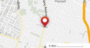 Location of business on map