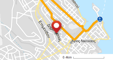 Χάρτης και σημείο της επιχείρησης