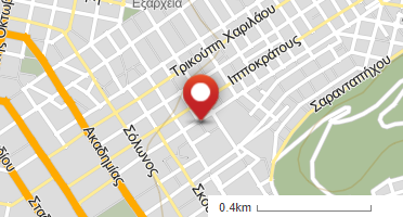 Location of business on map