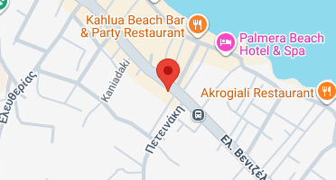 Location of business on map