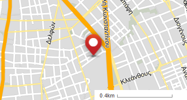 Location of business on map