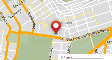Location of business on map