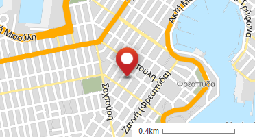 Location of business on map