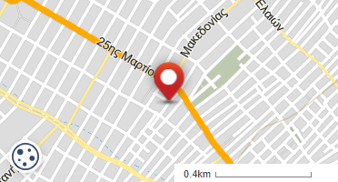 Location of business on map