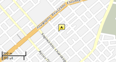 Location of business on map