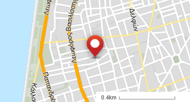 Location of business on map