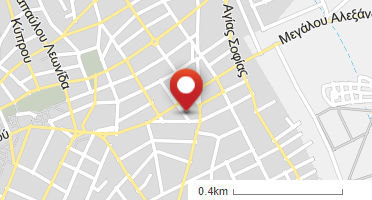 Location of business on map