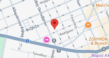 Χάρτης και σημείο της επιχείρησης