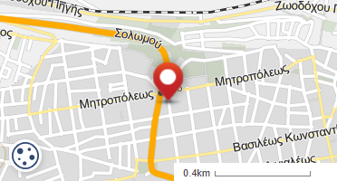 Location of business on map
