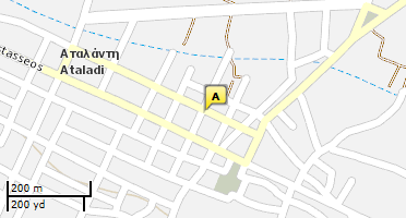 Χάρτης και σημείο της επιχείρησης