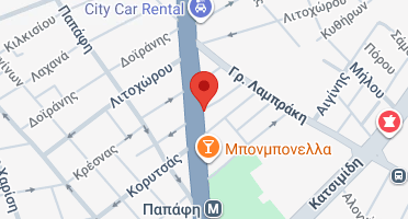 Χάρτης και σημείο της επιχείρησης