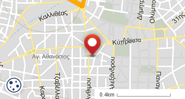 Location of business on map